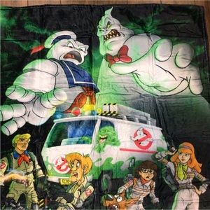 NEW Child’s Ghostbusters & Scobby-Doo Blanket Throw Soft  Lightweight 50…